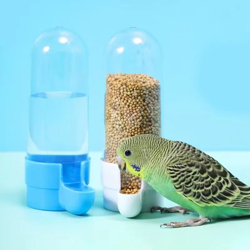 Elevate Your Bird's Comfort with Our Hanging Pet Feeder & Water Dispenser - Perfect for Parrots and Squirrels!